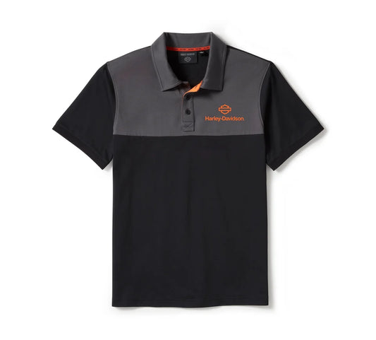 Harley-Davidson® Men's H-D® TECH Coolmax® Short Sleeve Polo