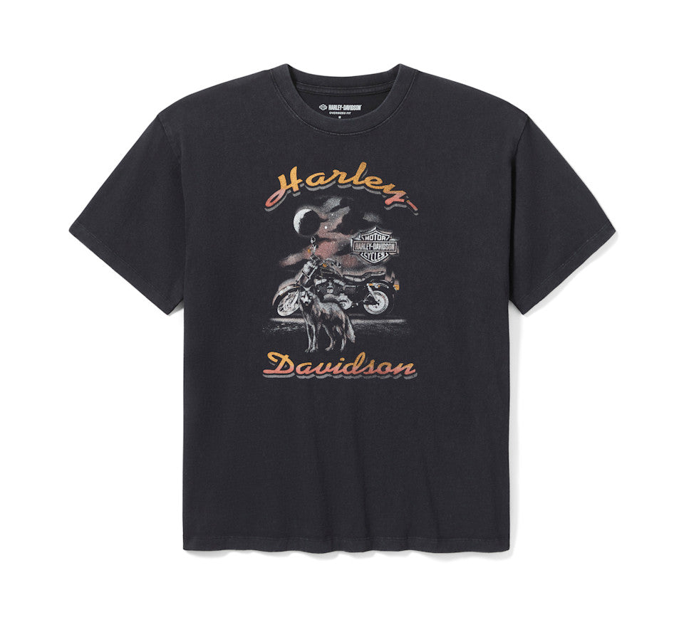 Harley-Davidson® Women's Lone Wolf Lowrider Oversized Tee