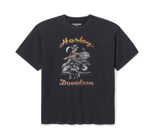 Harley-Davidson® Women's Lone Wolf Lowrider Oversized Tee