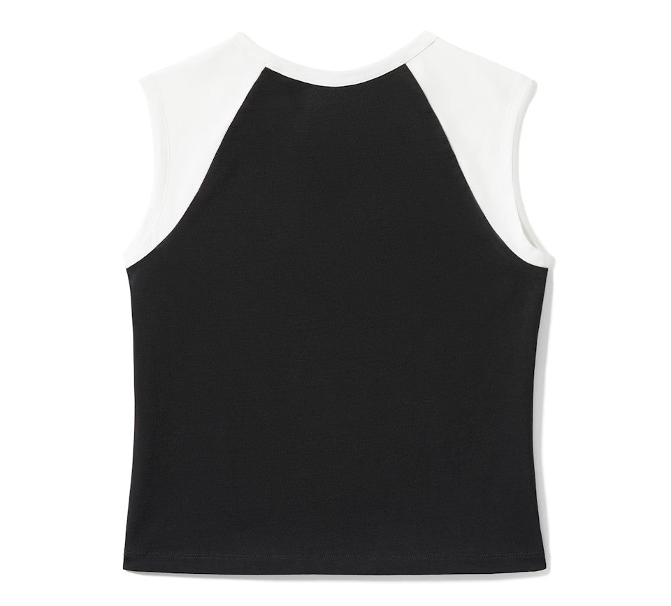 Harley-Davidson® Women's Vintage Flames Sleeveless Raglan