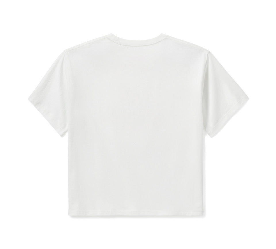 Harley-Davidson® Women's Flaming Eagle Boxy Tee