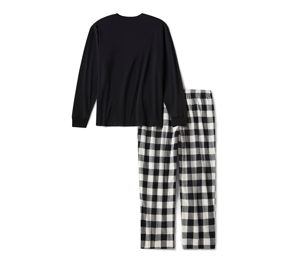 Harley-Davidson® Men's Bar & Shield Buffalo Check Pajama Set