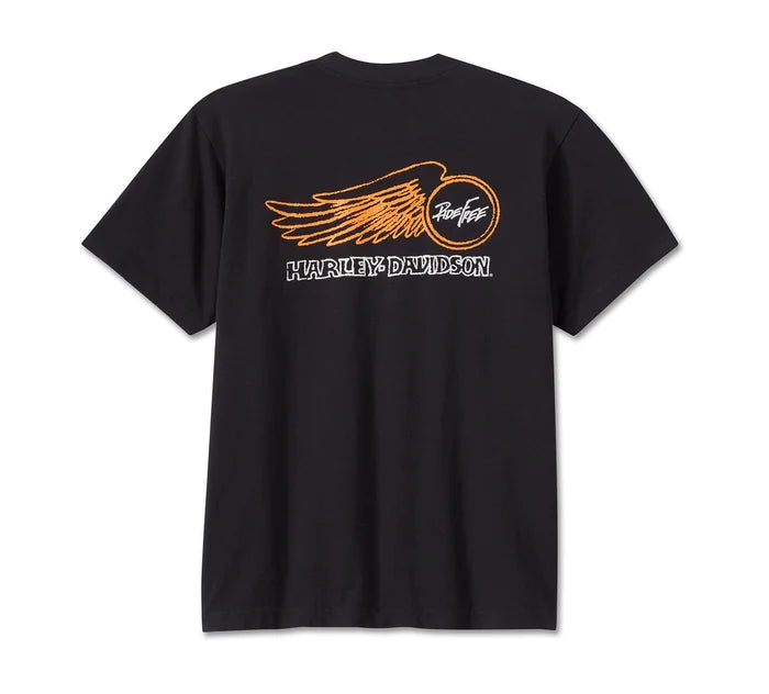 Harley-Davidson® Willie G Winged Wheel Tee - True Black
