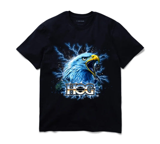 Harley-Davidson® Electric Eagle H.O.G. ® Short Sleeve Graphic Tee
