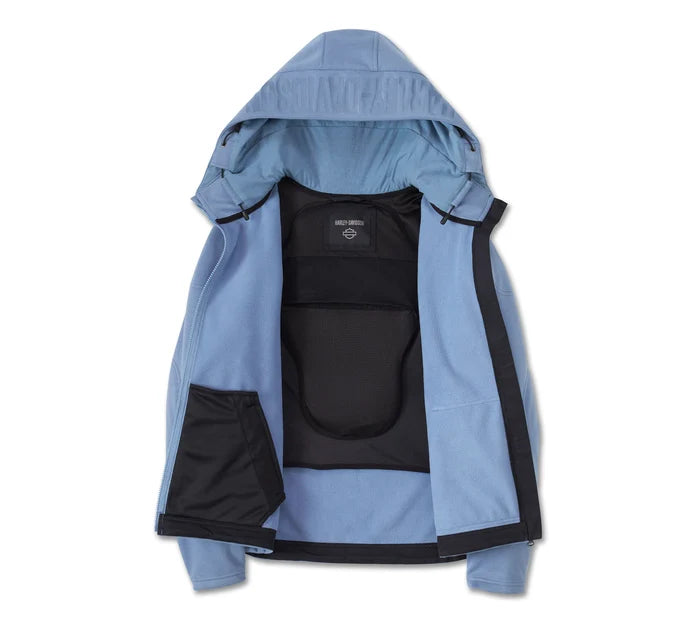Harley-Davidson® Women's Deflector 2.0 Hooded Riding Fleece