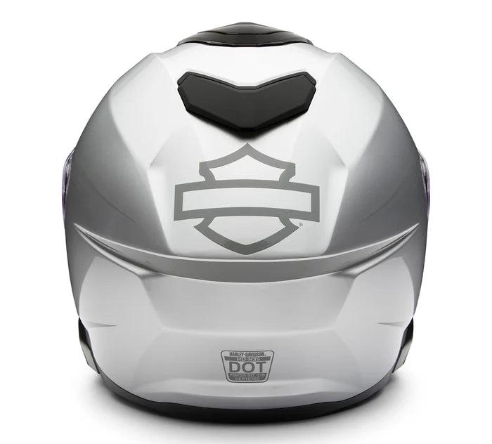 Harley-Davidson® H-D Capstone Sun Shield III H35 Modular Helmet - Matte - Metallic Silver