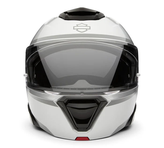 Harley-Davidson® H-D Capstone Sun Shield III H35 Modular Helmet - Matte - Metallic Silver