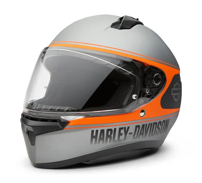 Harley-Davidson® H-D Velo H34 Full Face Helmet - Matte - Metallic Charcoal