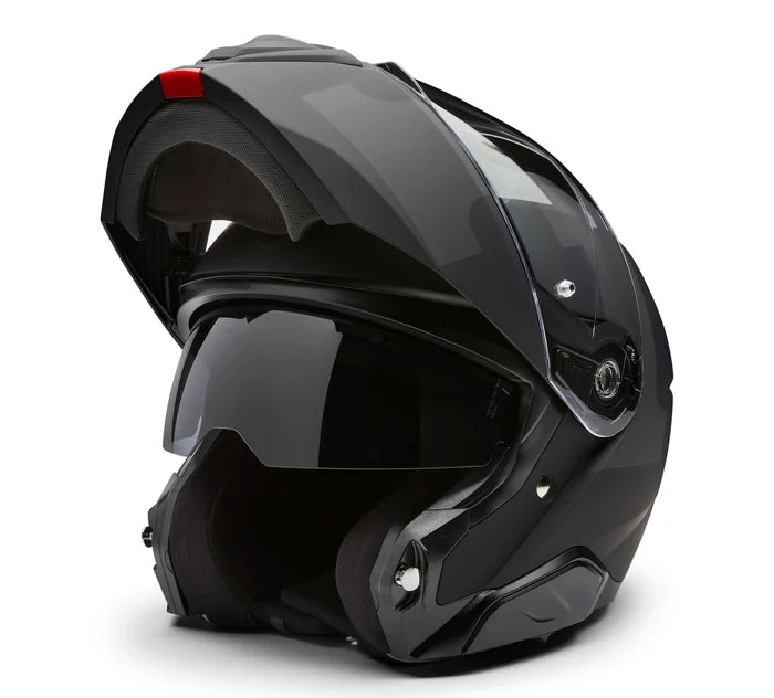 Harley-Davidson® H-D Capstone Sun Shield III H35 Modular Helmet - Matte - Harley Black