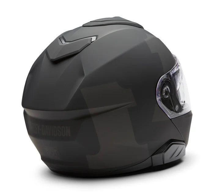 Harley-Davidson® H-D Capstone Sun Shield III H35 Modular Helmet - Matte - Harley Black