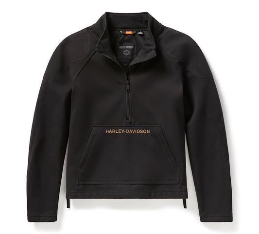 Harley-Davidson® Women's H-D Deflector Half Zip Riding Fleece