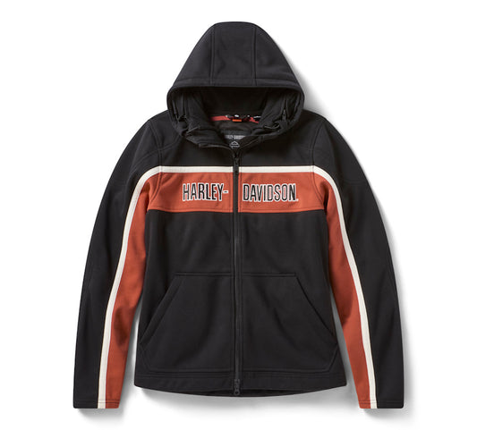 Harley-Davidson® Women's H-D Trenton Deflector 2.0 Hooded Riding Fleece