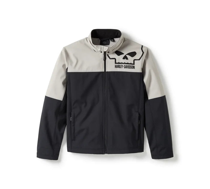 Harley-Davidson® Men's Willie G Skull Water Repellent Softshell Jacket