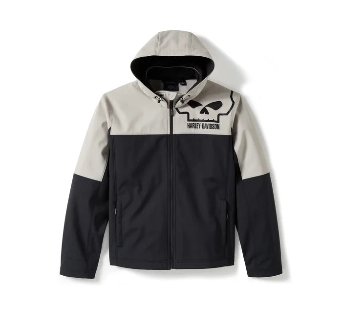Harley-Davidson® Men's Willie G Skull Water Repellent Softshell Jacket