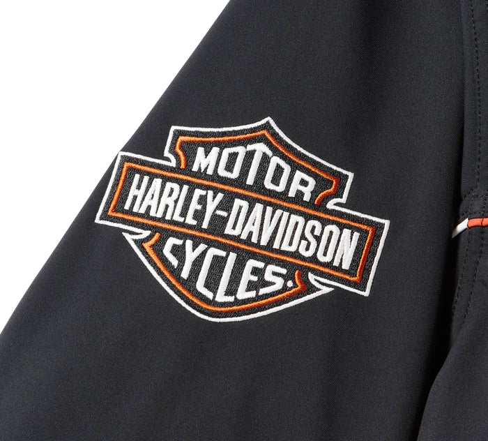 Harley-Davidson® Men's Idyll Windproof Soft Shell Jacket - Harley Black