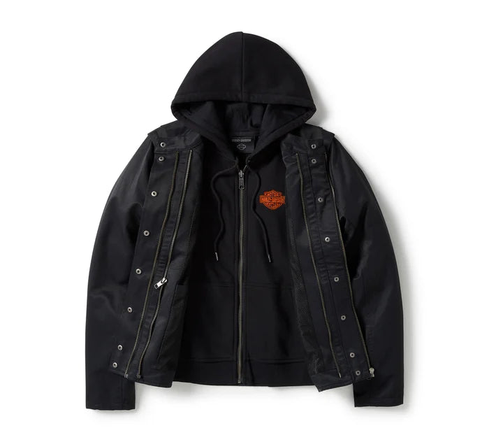 Harley-Davidson® Women's Miss Enthusiast 3-in-1 Textile Jacket