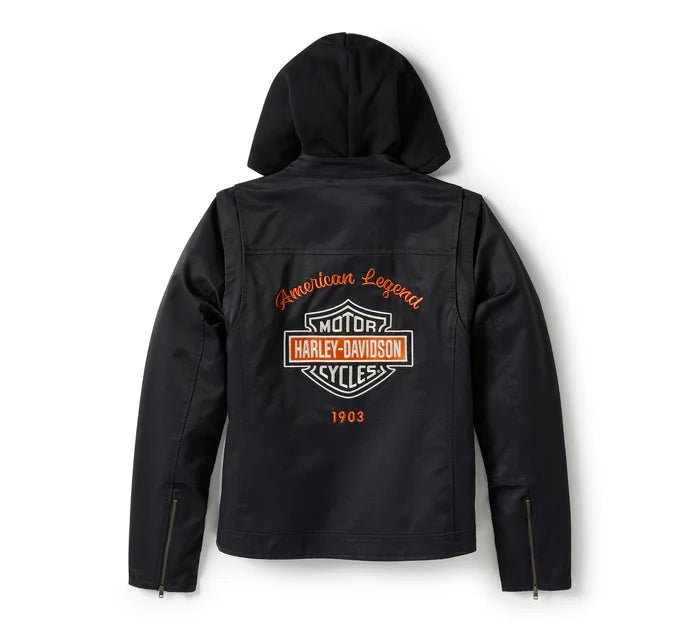 Harley-Davidson® Women's Miss Enthusiast 3-in-1 Textile Jacket
