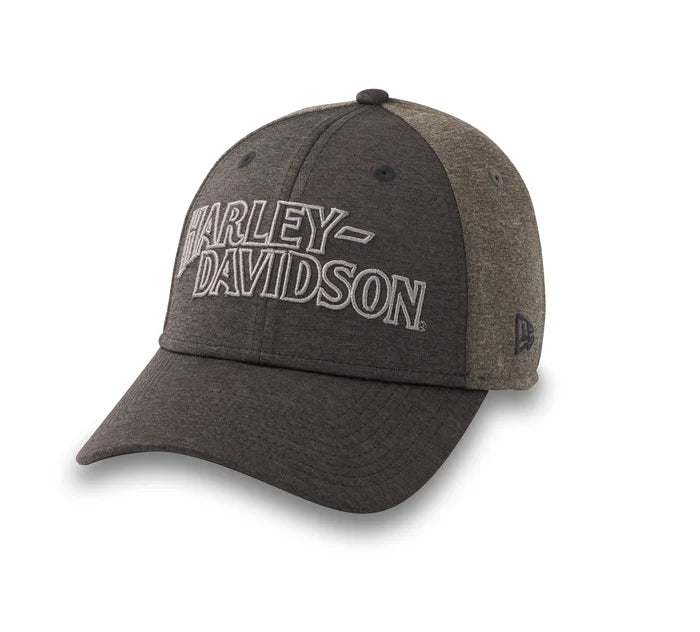 Harley-Davidson® Drop H 39THIRTY Shadowtech Heather Stretch-Fit Cap - Dark Charcoal