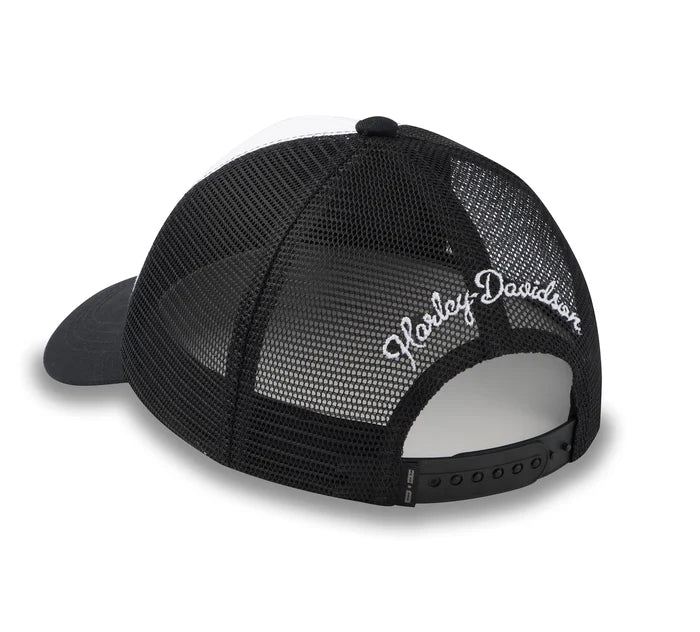Harley-Davidson® Women's Rosebud Trucker Cap