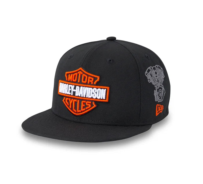 Harley-Davidson® V-Twin Engine 59FIFTY Cap - Harley Black