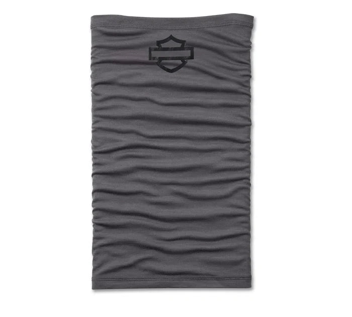 Harley-Davidson® Bar & Shield Merino Neck Gaiter - Blackened Pearl