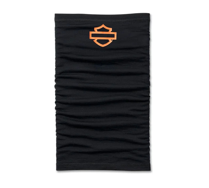 Harley-Davidson® Bar & Shield Merino Neck Gaiter - Harley Black