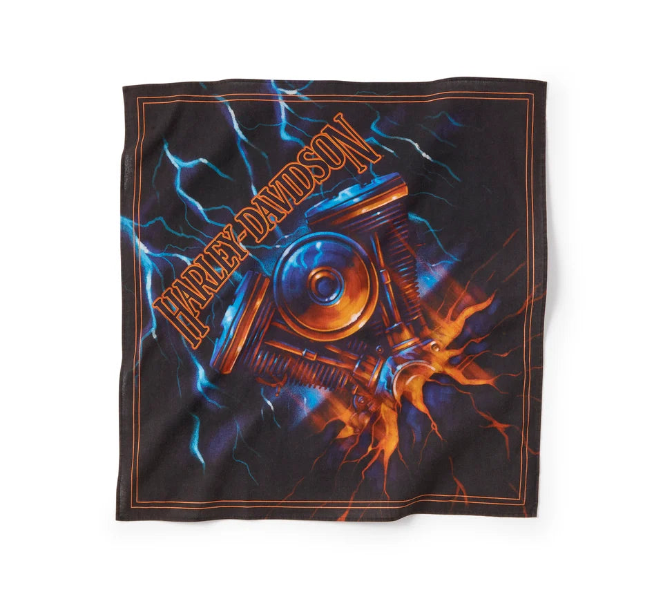 Harley-Davidson® Evo Lightning Graphic Bandana