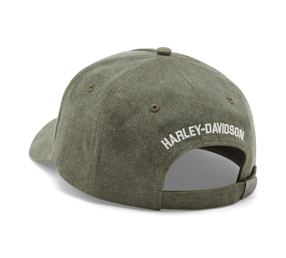 Harley-Davidson® Live By It Switchback Adjustable Cap - Grape Leaf