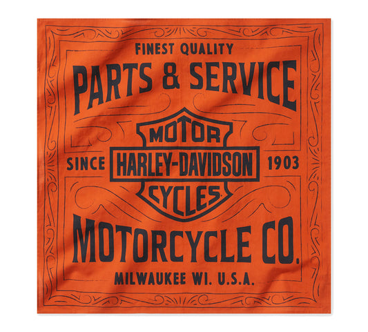 Harley-Davidson® Parts & Service Bandana