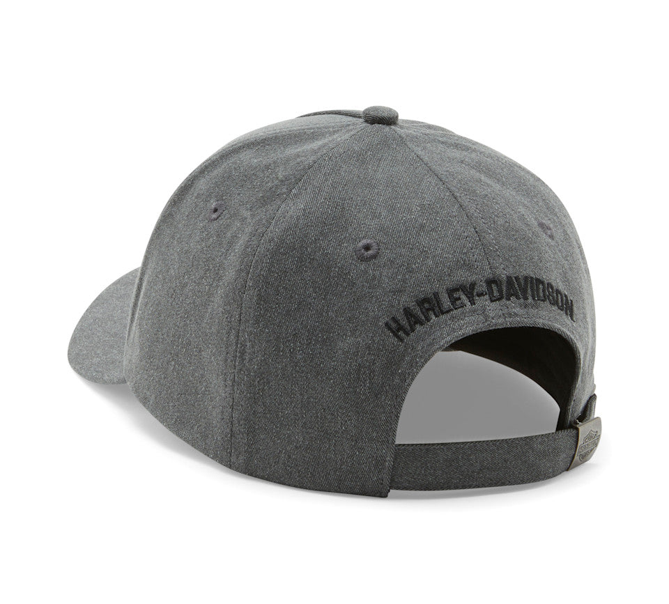 Harley-Davidson® Live By It Switchback Adjustable Cap - Harley Black