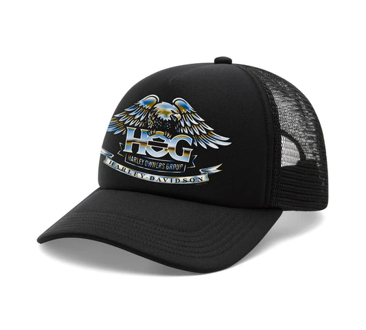 Harley-Davidson® Electric Eagle H.O.G. ® Trucker Hat