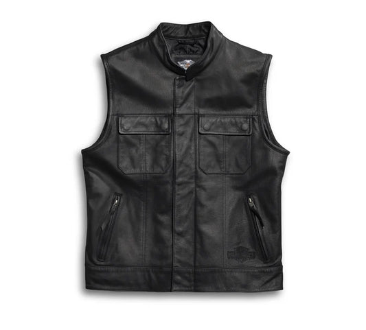 Harley-Davidson® Men’s Foster Leather Vest