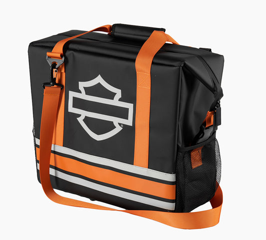 Harley-Davidson® Open Bar & Shield Stripe Soft Waterproof Cooler Bag