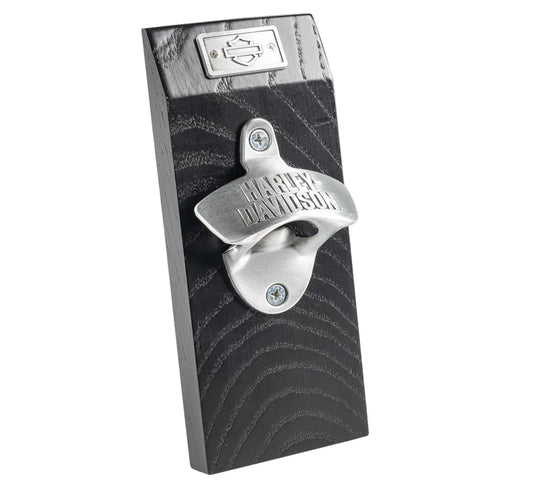 Harley-Davidson® Open Bar & Shield Wall Mount Bottle Opener