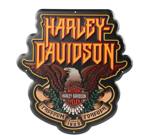 Harley-Davidson® Hard Rock Eagle Metal Sign