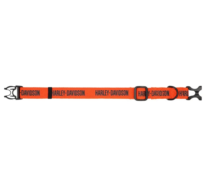 Harley-Davidson® Dog Collar - Orange