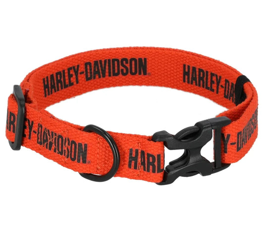 Harley-Davidson® Dog Collar - Orange
