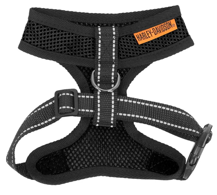 Harley-Davidson® Bar & Shield Pet Harness - Black