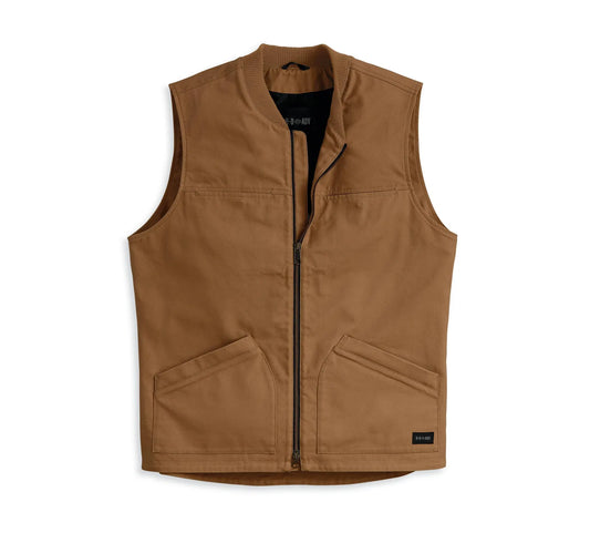 Harley-Davidson® Men's Scenic H-D ADV Canvas Vest - Brown