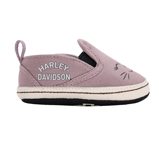 Harley-Davidson® Girls Pre-Walker Classic Low Top Sneakers