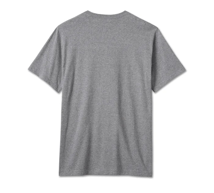 Harley-Davidson® Men's Bar & Shield Tee - Medium Heather Grey