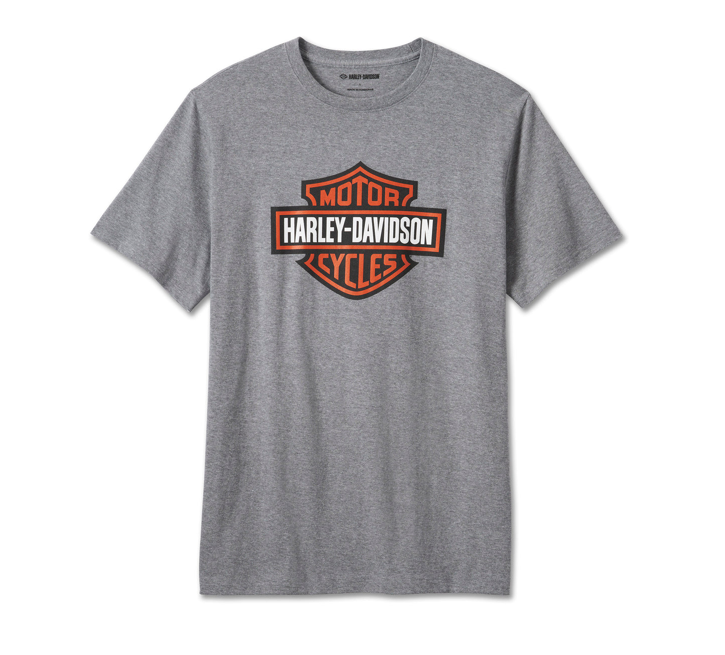 Harley-Davidson® Men's Bar & Shield Tee - Medium Heather Grey