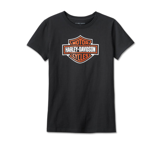 Harley-Davidson® Women's Bar & Shield Short Sleeve Tee - Black Beauty