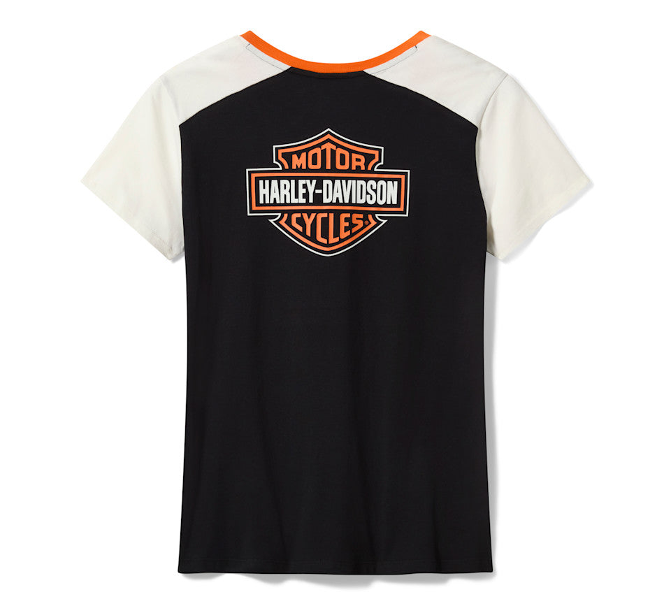 Harley-Davidson® Women's H-D Essential Short Sleeve V-Neck