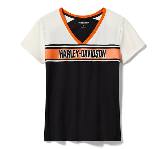 Harley-Davidson® Women's H-D Essential Short Sleeve V-Neck