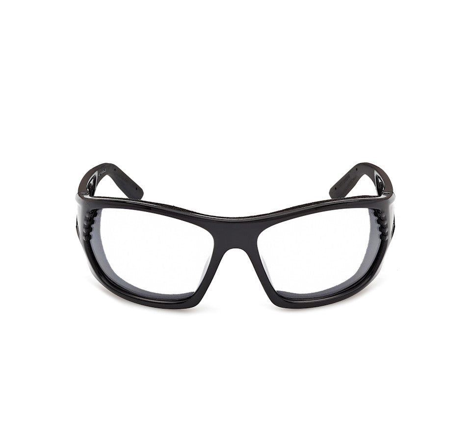 Harley-Davidson® Genuine Motorcycle Riding Glasses - Shiny Black Frame - Clear Polycarbonate Lens