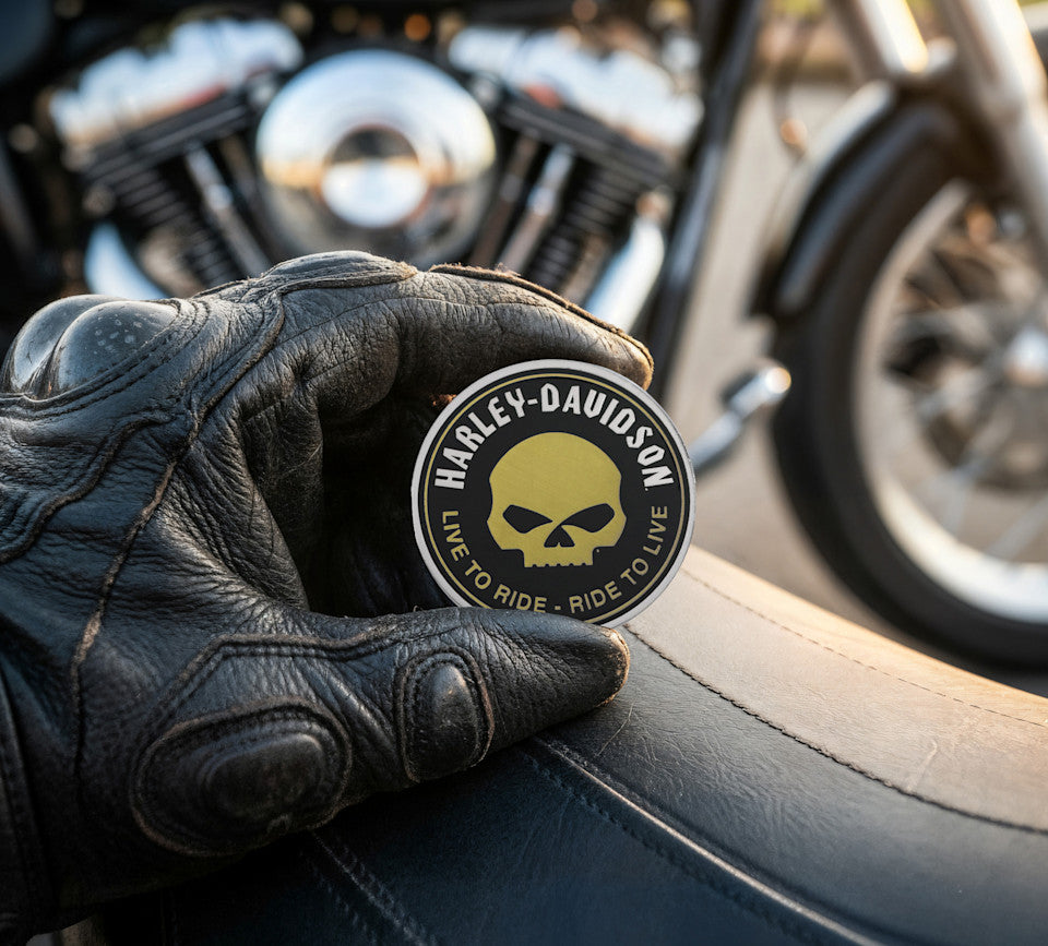 Harley-Davidson® Hound & Harley Challenge Coin 1.75''