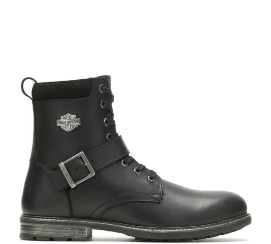 Harley-Davidson® Men's Hicklyn Leather Strap Riding Boots - Black