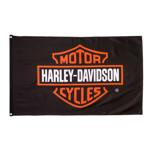 Harley-Davidson® Weather-Resistant H-D Nostalgic Bar & Shield Flag – Large
