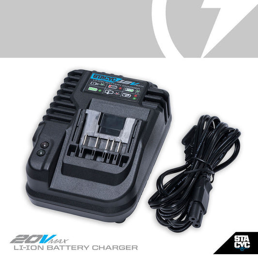 STACYC Replacement 18V Smart Battery Charger